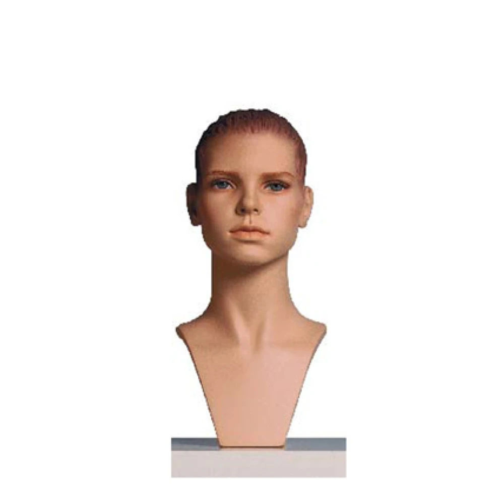 Child Fibreglass Head Matt White 77306