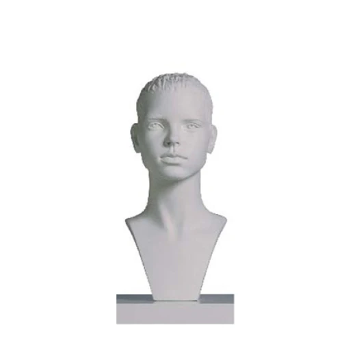 Child Fibreglass Head Matt White 77306