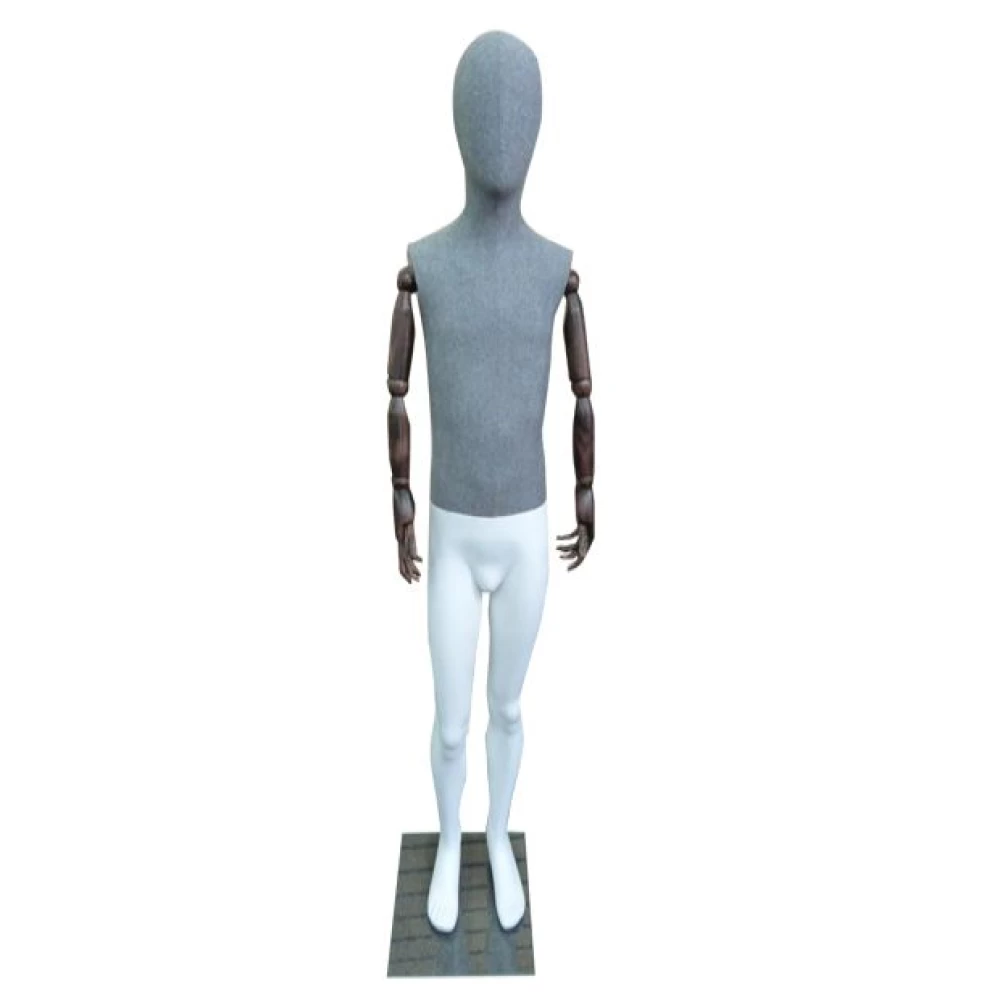 Child Mannequin Articulated 4-6 Years - Grey