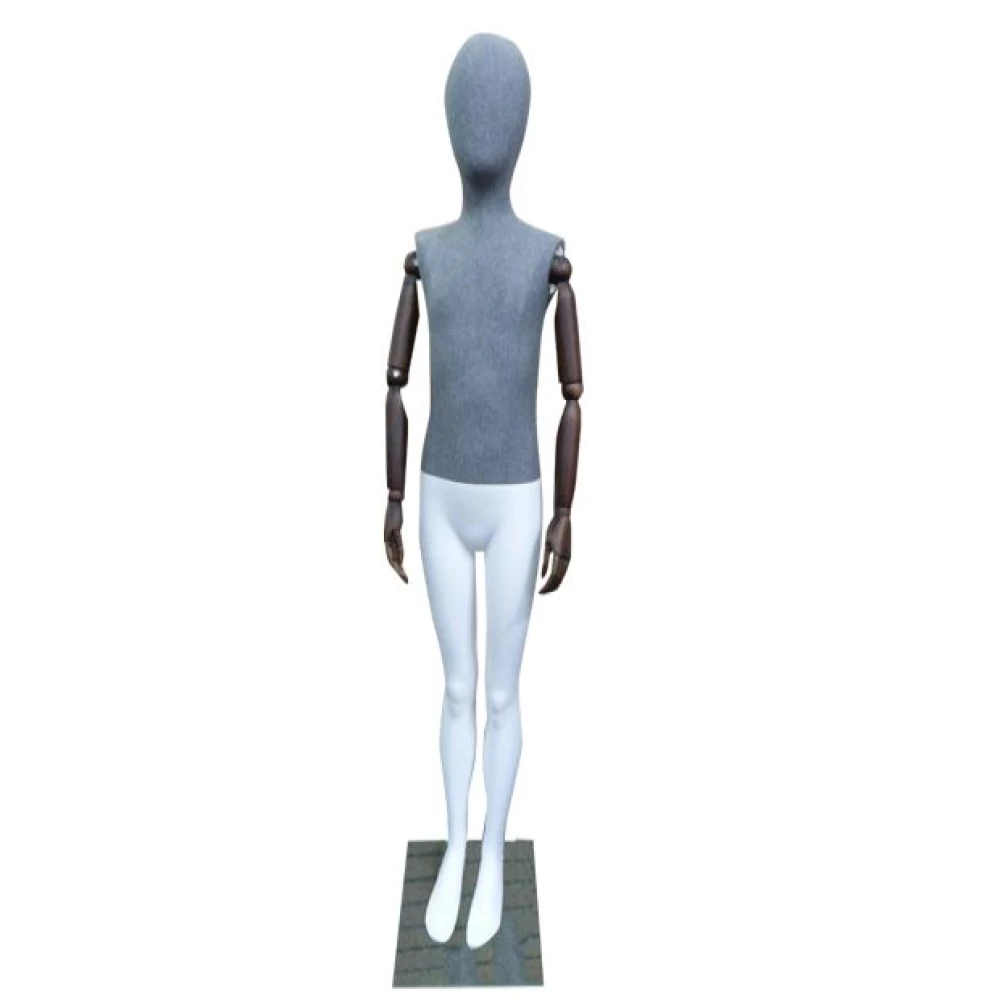Child Mannequin Articulated 6-8 Years - Grey
