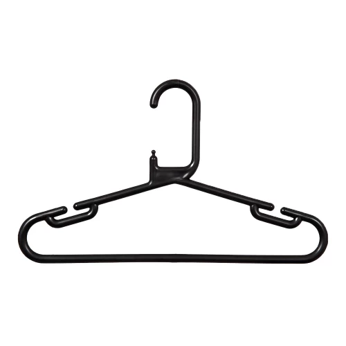 Child Plastic Hangers Black (Box of 150) 51005