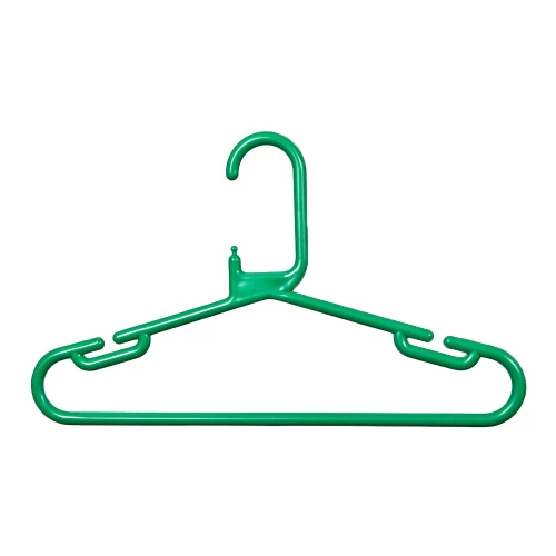 Child Plastic Hangers Green (Box of 150) 51007