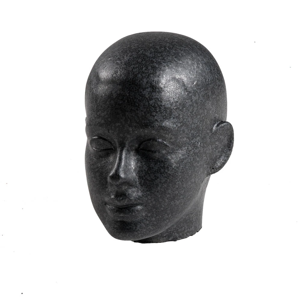 Child Polystyrene Head Black or White 77316