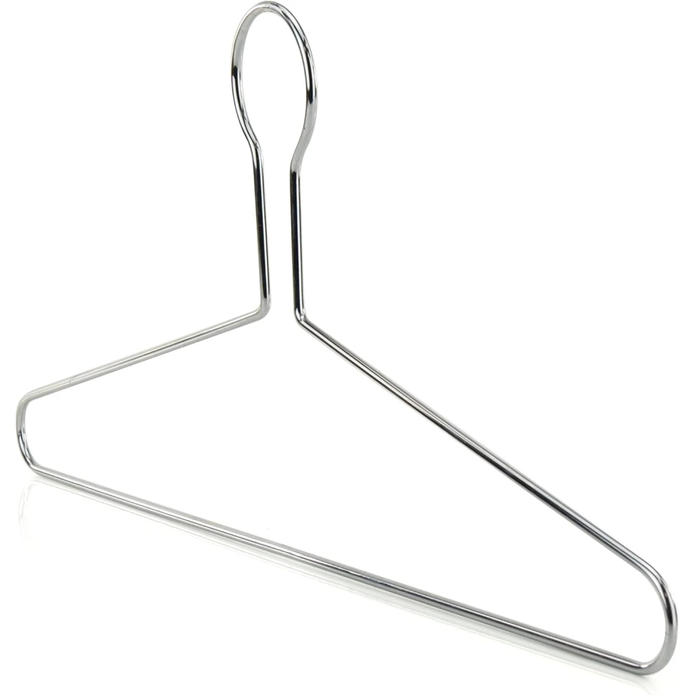 Chrome Captive Clothes Hangers 43cm - 52002