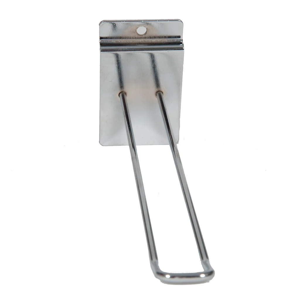 Chrome Euro Arm (4 Inch) Slatwall 35012