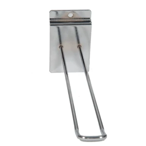 Chrome Euro Arm (8 Inch) Slatwall 35014
