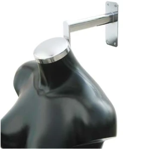 Chrome Wall Bracket For Energy Bust Forms 76115