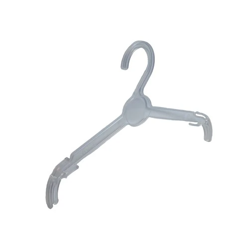 Clear Lingerie Plastic Hangers 27cm (Box of 450) 51082