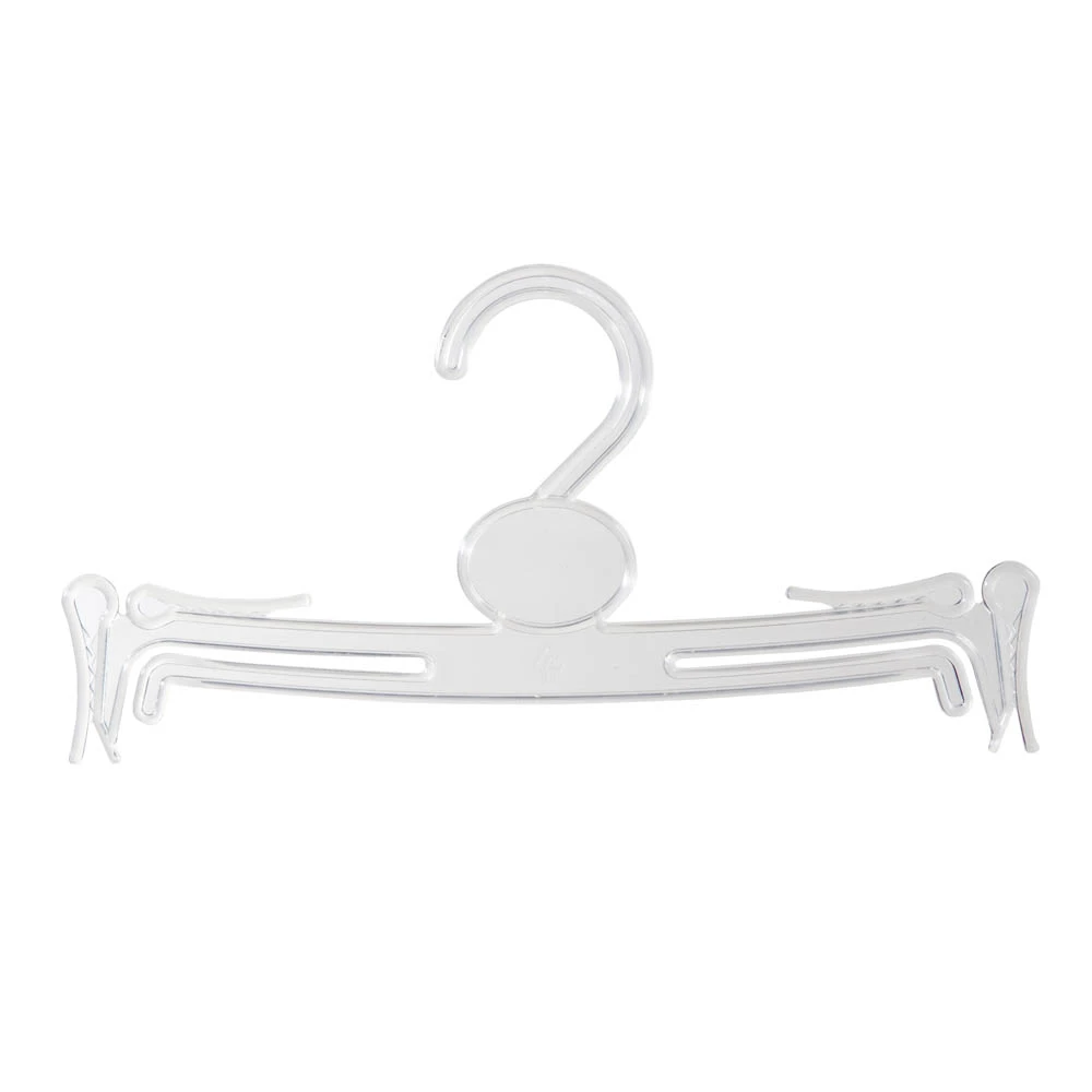 Clear Lingerie Plastic Swimwear Hangers 25cm (Box of 650) 51021