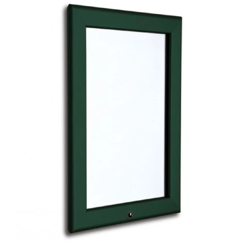 Moss Green (RAL 6005) Colour Lockable Frame A4 (32mm) - 91025