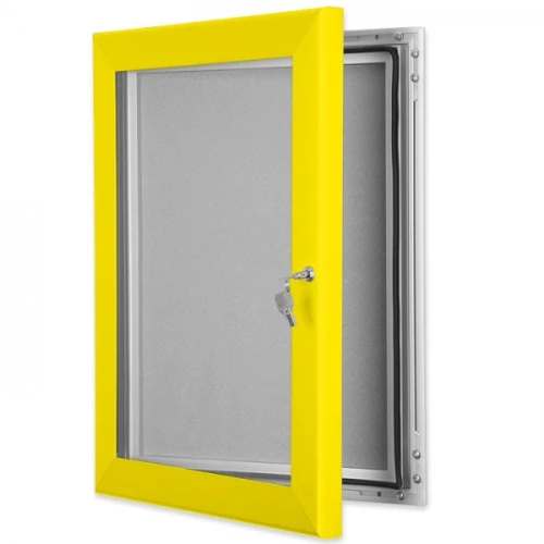 Colour Lockable Pin Boards 60x40 92124