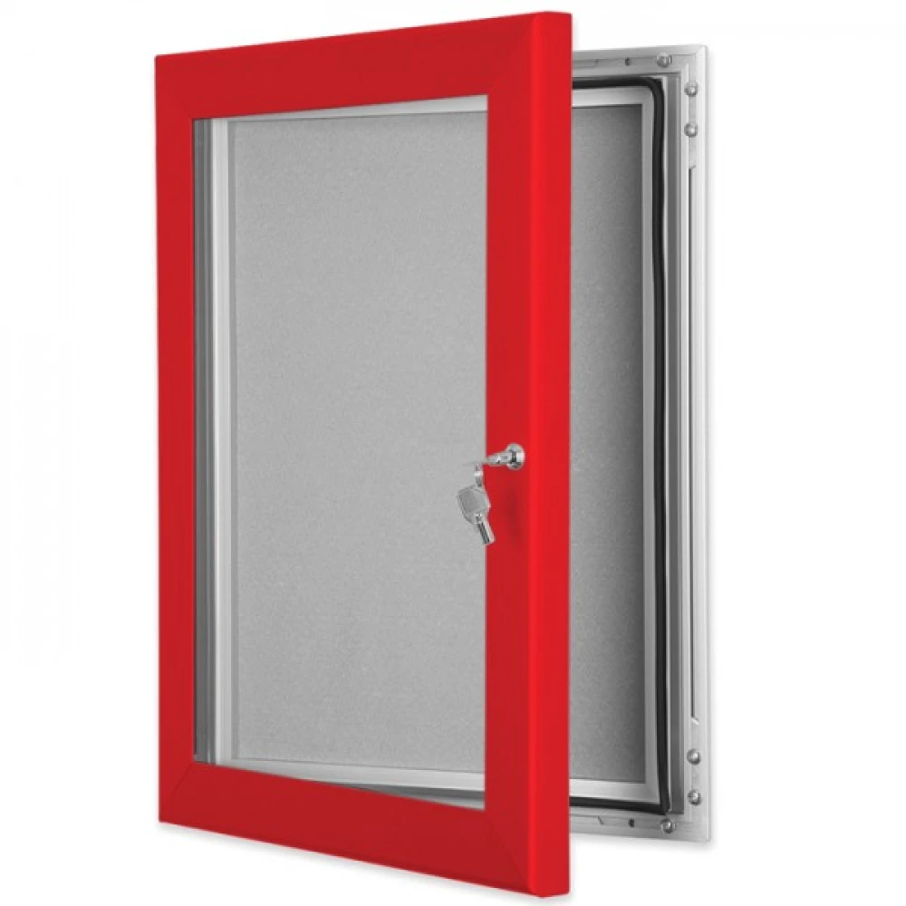 Colour Lockable Pin Boards 60x40 92124