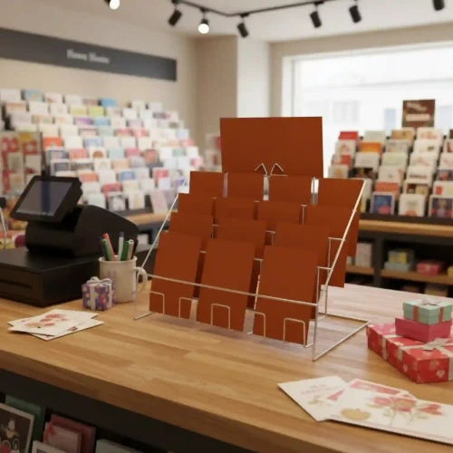 Counter Standing Leaflet Display Stand -16001