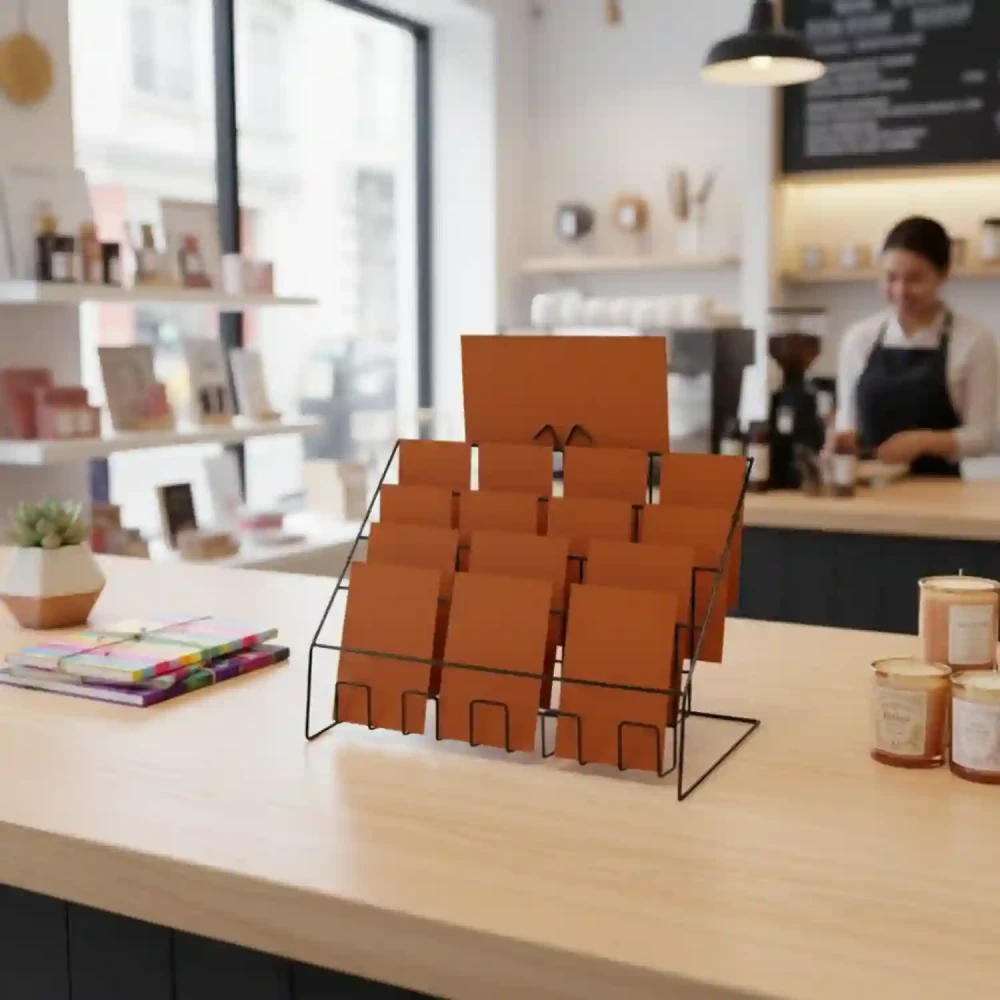 Counter Standing Leaflet Display Stand -16001