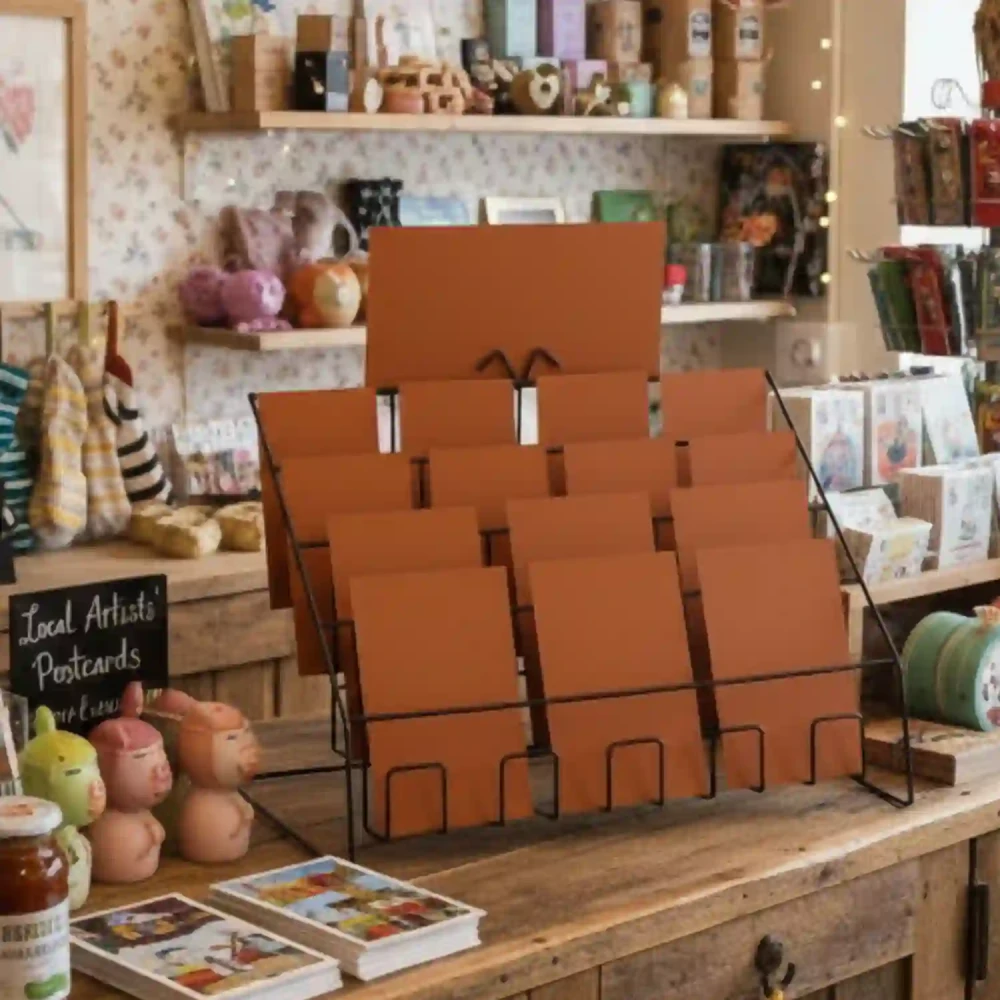 Counter Standing Leaflet Display Stand -16001