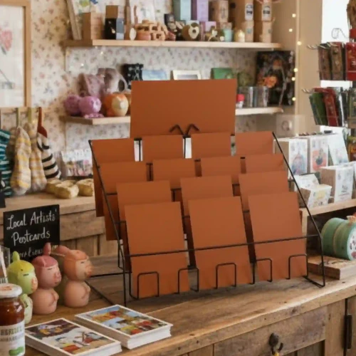 Counter Standing Leaflet Display Stand -16001