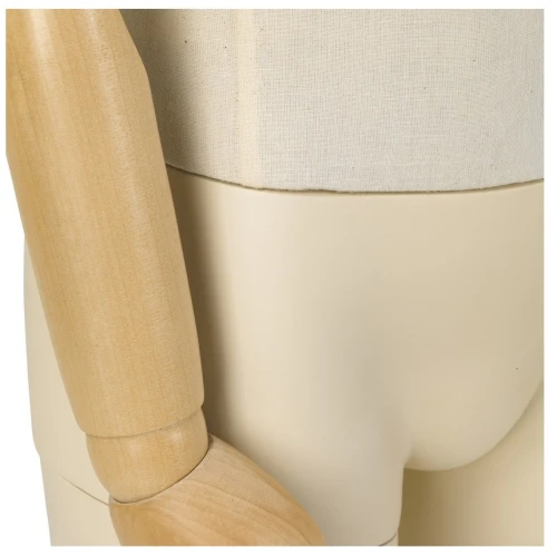 Cream Articulated Childrens Mannequin - Age 6-7