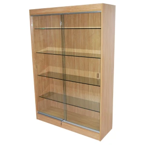 Light Oak Floor Standing Showcase