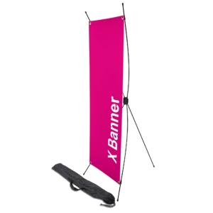 Economy Single Sided Banner Stand 600mm Wide 80015