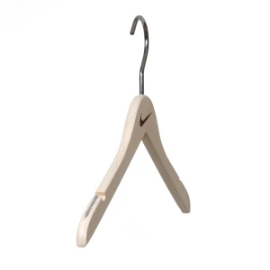 Laser Engraved Wooden Hangers Branded With Logo and Resprayed - Nike