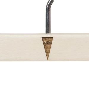 Laser Engraved Wooden Hangers Branded With Logo and Resprayed - Nike