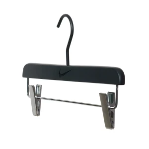 Laser Engraved Wooden Hangers Branded With Logo and Resprayed - Nike