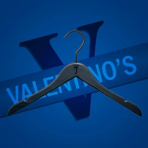 Laser Engraved Wooden Hangers Branded With Logo and Resprayed - Nike