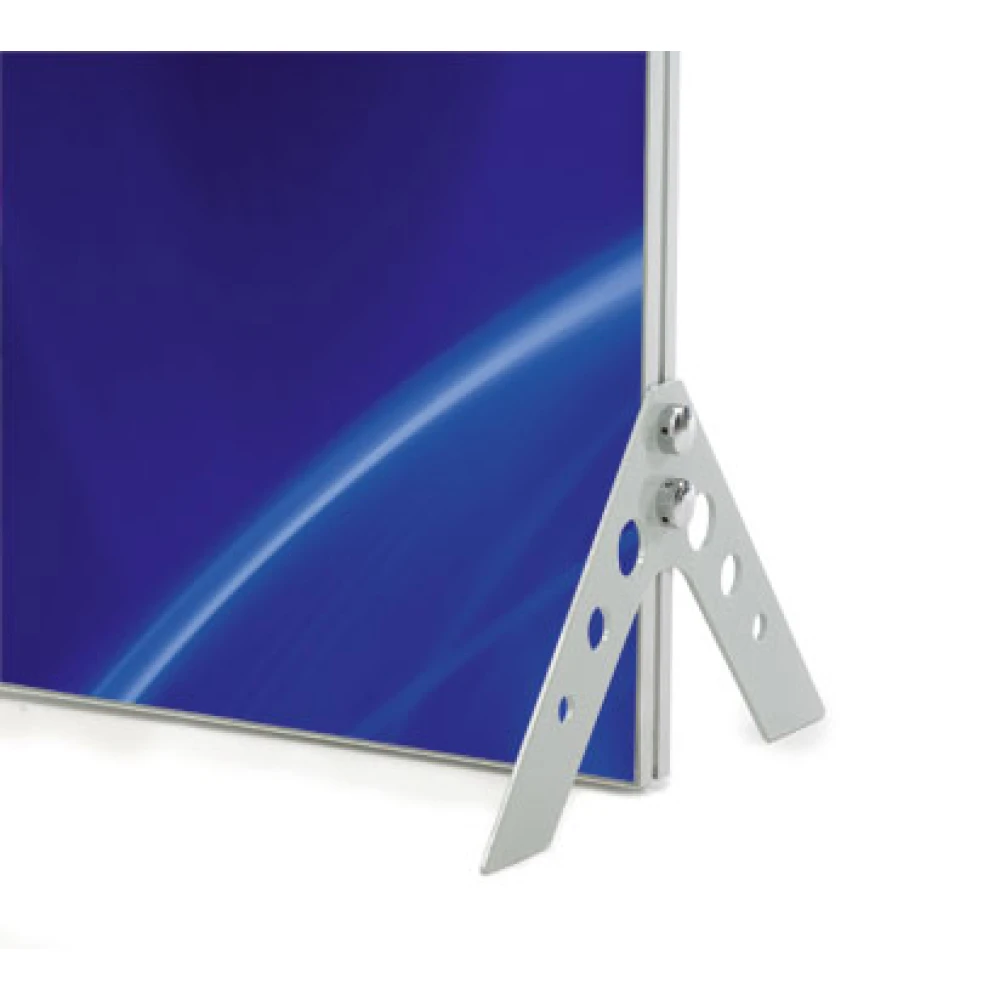 Fabric Banner Stand 2000mm Wide Silver 80011