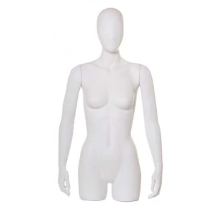 Female Abstract Head Fibre Glass Torso Mannequin 77014