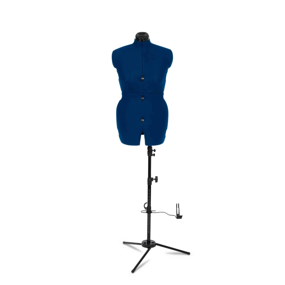 Female Adjustable Dressmaking Mannequin - Sapphire Blue