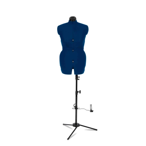 Female Adjustable Dressmaking Mannequin - Sapphire Blue