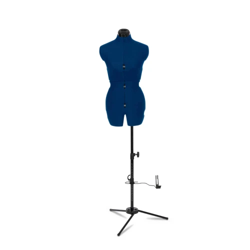 Female Adjustable Dressmaking Mannequin - Sapphire Blue