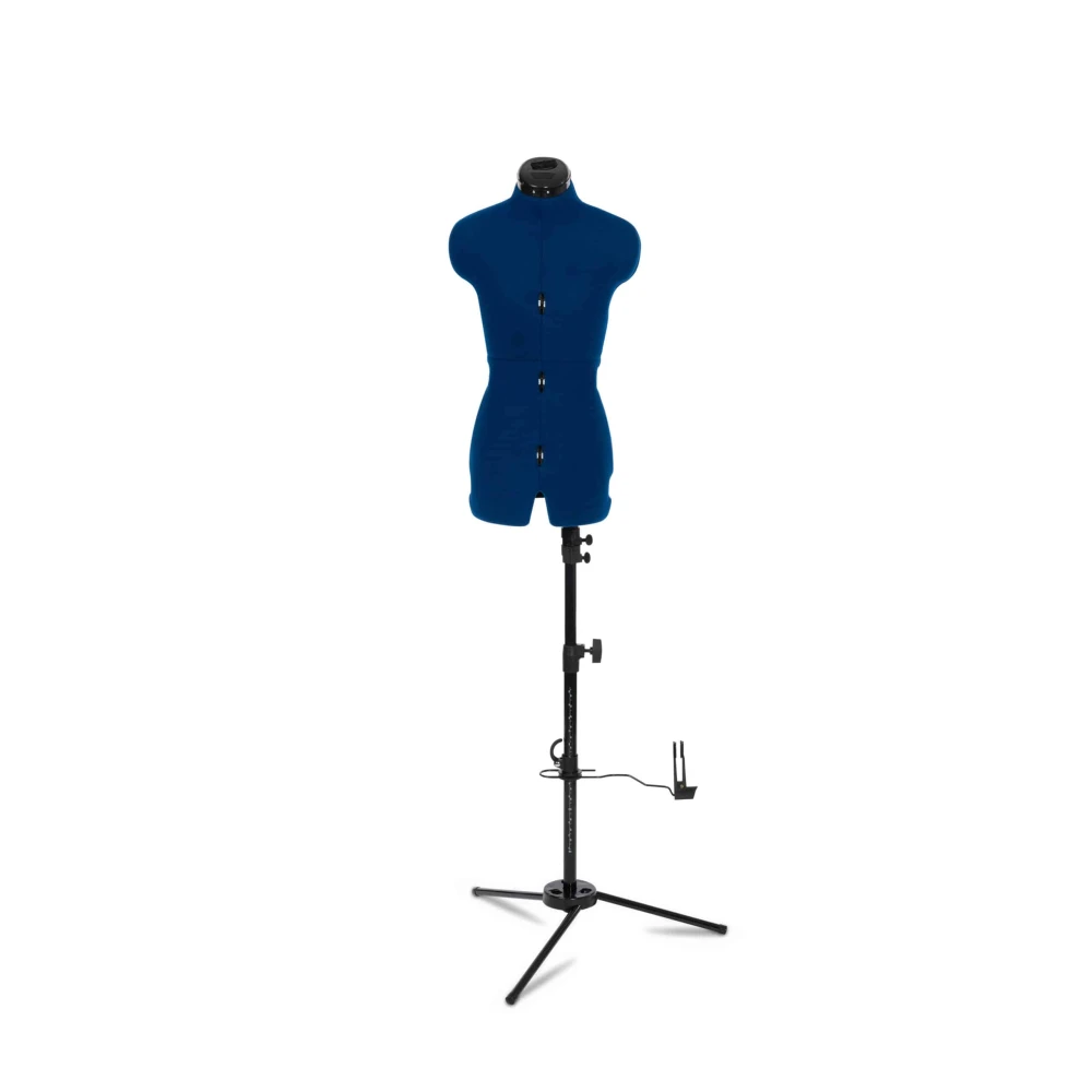 Female Adjustable Dressmaking Mannequin - Sapphire Blue