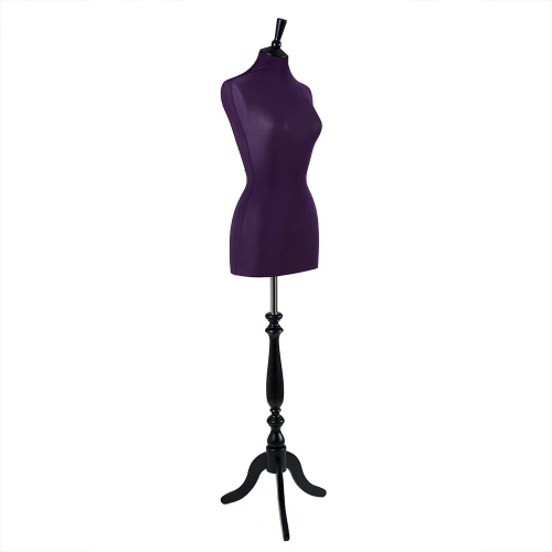 Female Dressmakers Mannequin Purple Jersey 36 Inch Bust 75404