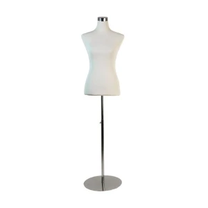 Female Dressmakers Mannequins With Chrome Stands