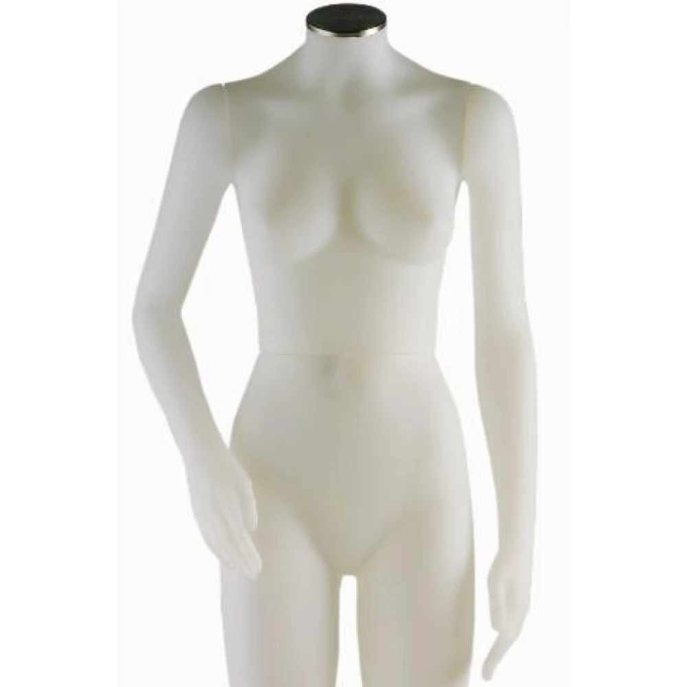 Female Headless Opal White Torso Mannequin 77018