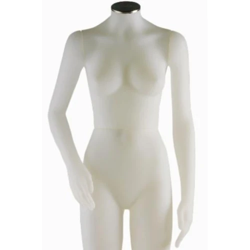 Female Headless Opal White Torso Mannequin 77018