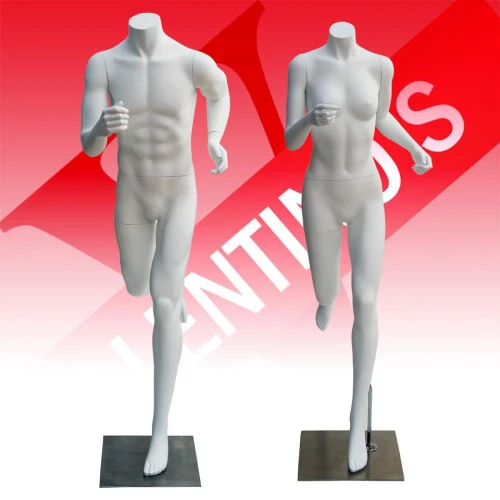 Female Headless Runner Mannequin 74211