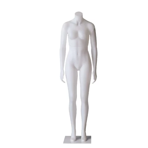 Female White/Opal Headless PE Mannequin 71700