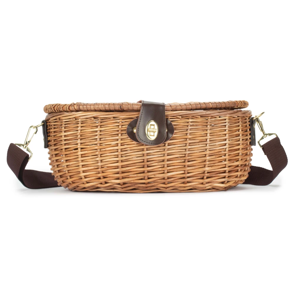 Fishing Creel Wicker Basket - 95315
