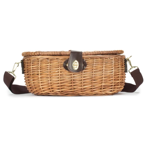 Fishing Creel Wicker Basket - 95315