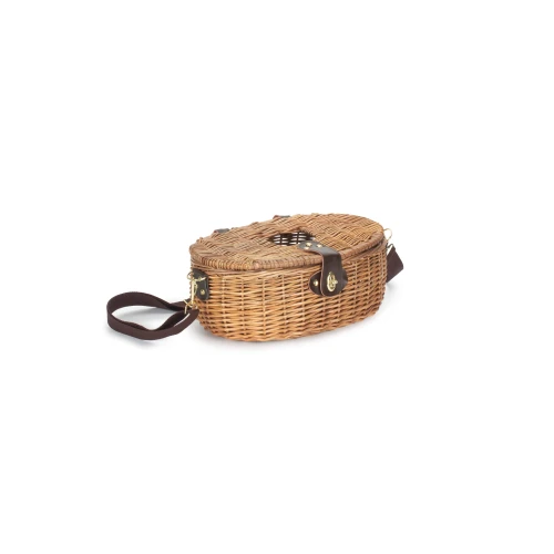 Fishing Creel Wicker Basket - 95315