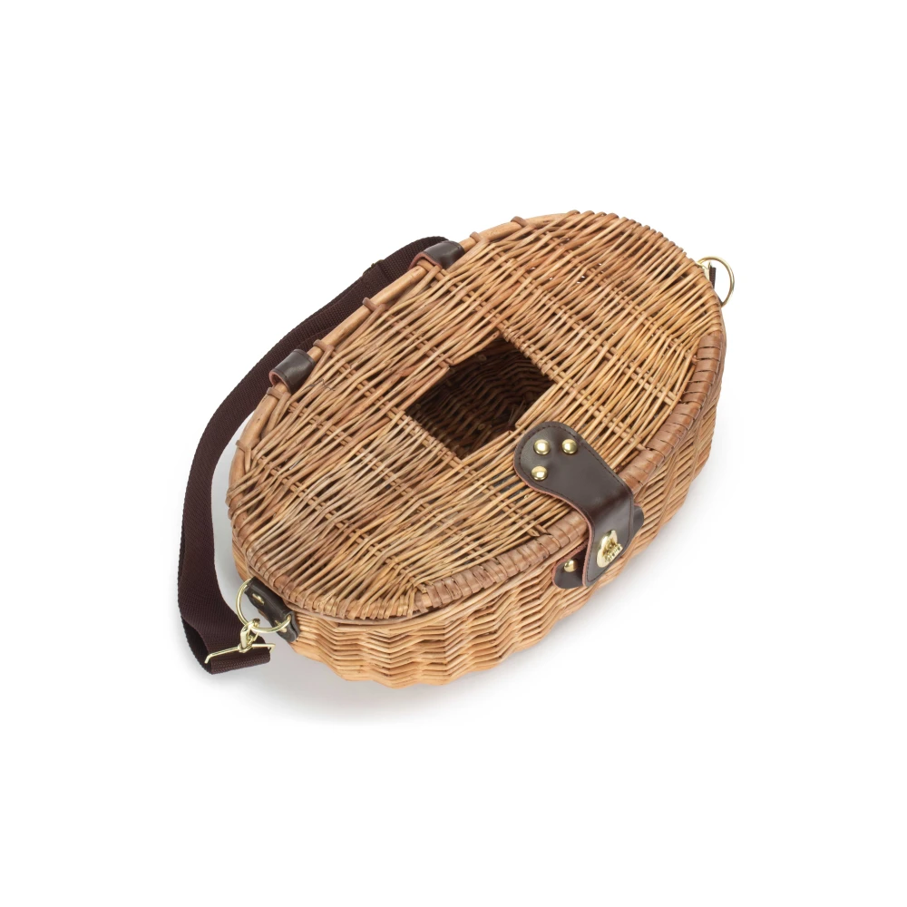 Fishing Creel Wicker Basket - 95315