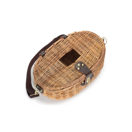 Fishing Creel Wicker Basket - 95315