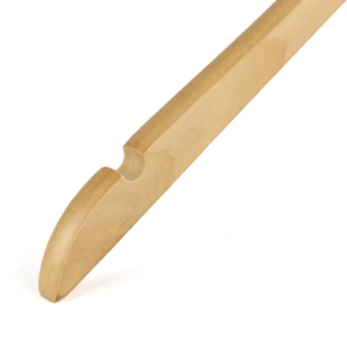 Flat Wooden Blouse Hanger With Notches 44cm (Box of 100) - 51054