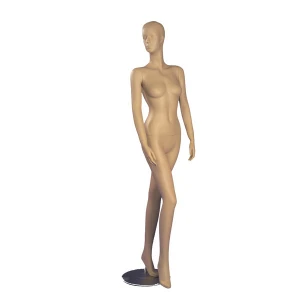 Flesh Tone Female Mannequin - Hands at Side, Head Off Centre 71413