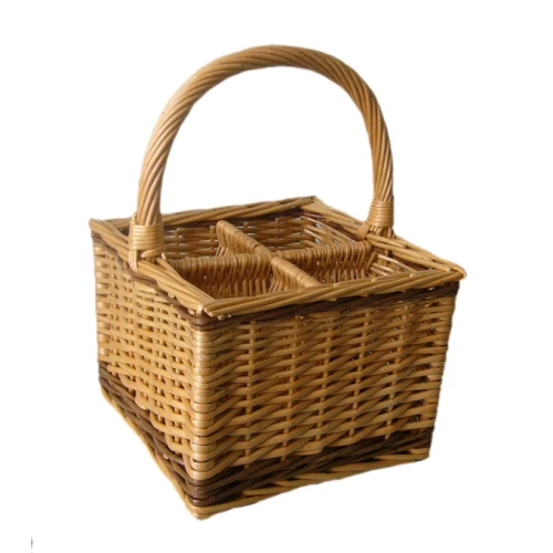 Four Bottle Carrier Basket 95337