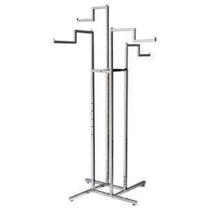 Four Stepped Arms Merchandising Clothing Rail 24004