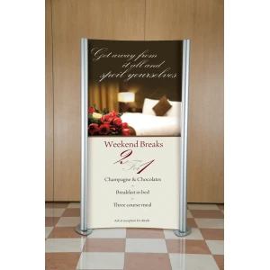 Free Standing Curved Graphic Panel Linear Kit - 2000mm (H) x 1000mm (W) 84208