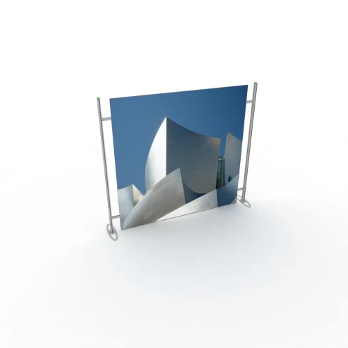 Free Standing Curved Modular Display Stand - 2000mm (H) x 2050mm (W) 84211